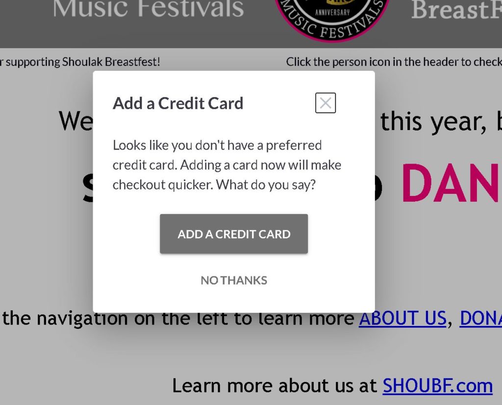 Signing up for BidPal Step 2